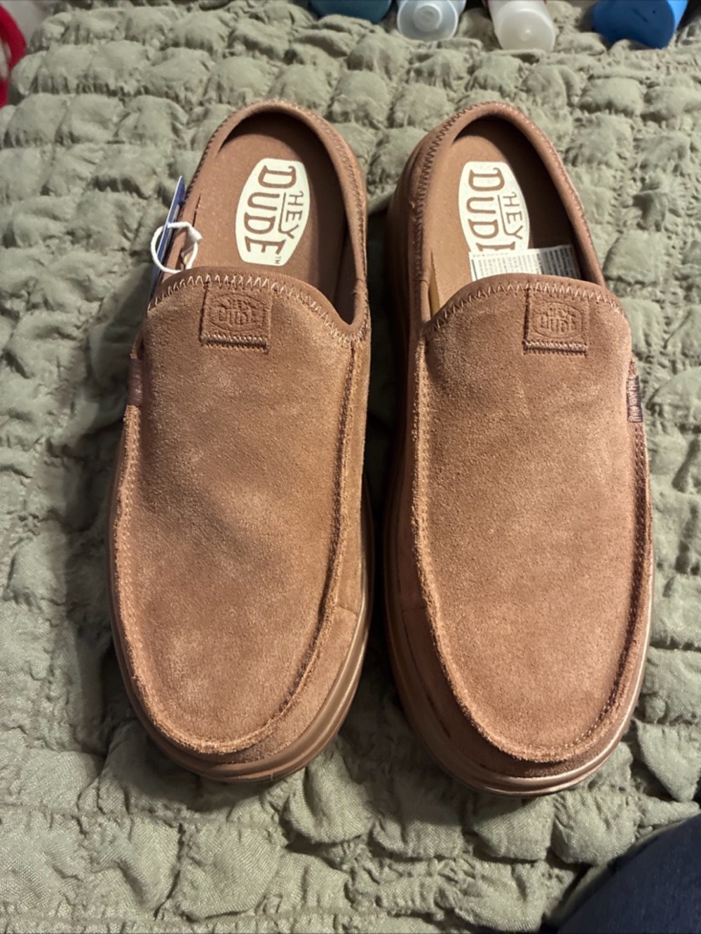 Hey dude ladies lift Austin slip on size 10 brown